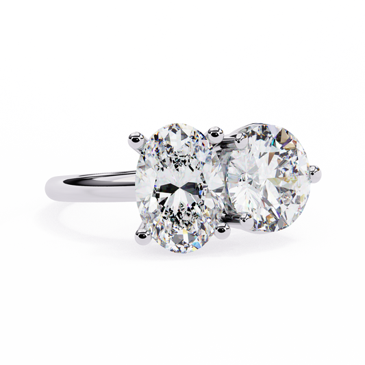14K White Gold