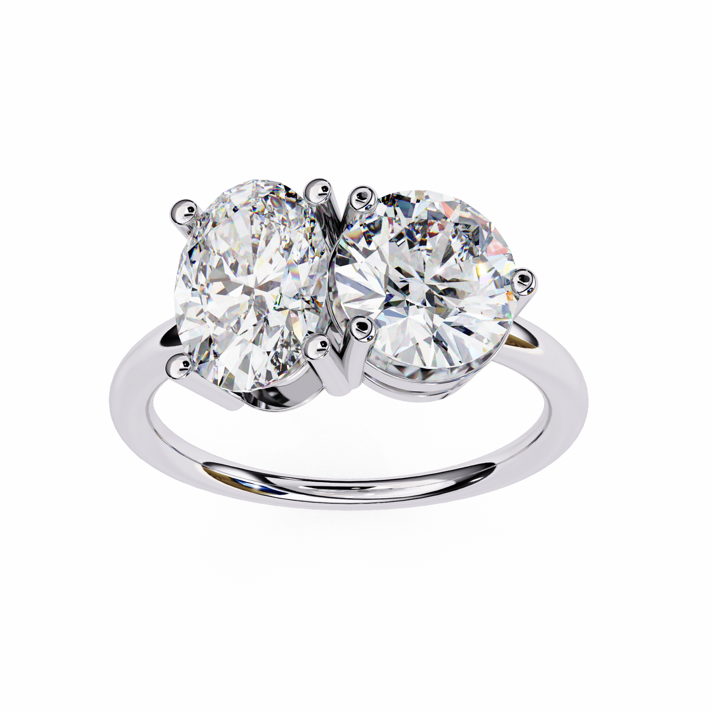 14K White Gold