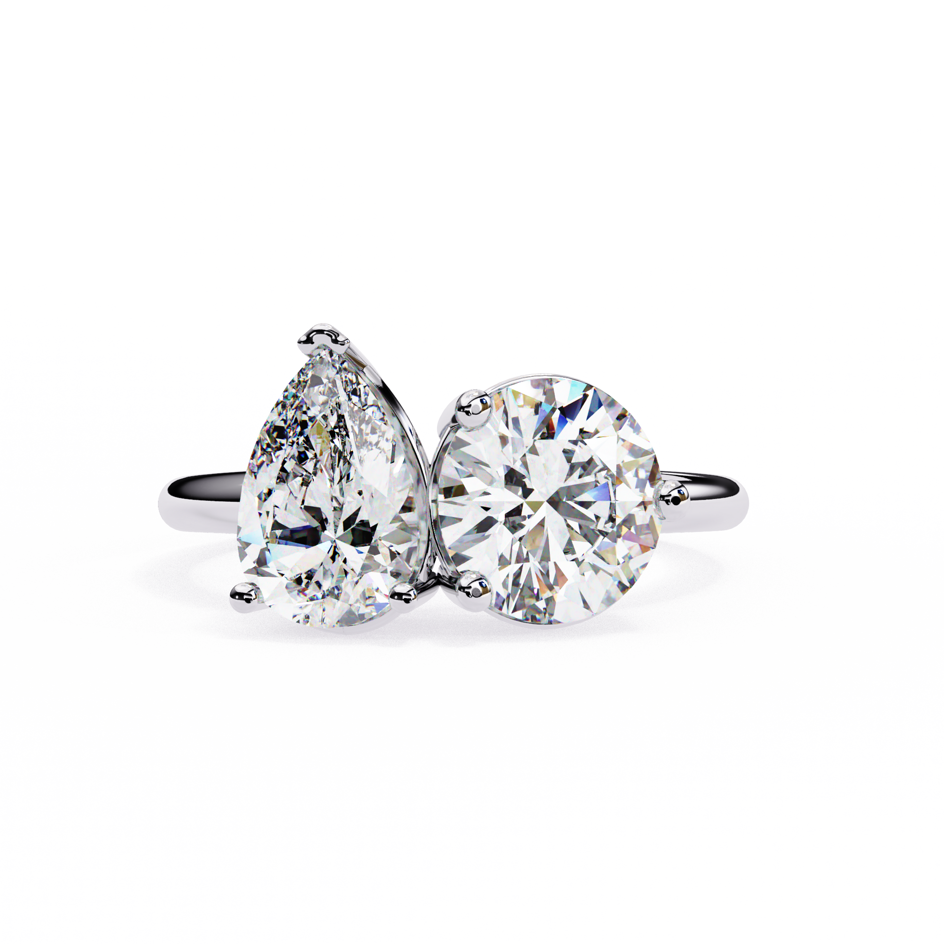 14K White Gold