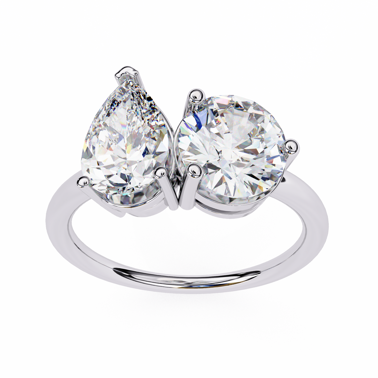 14K White Gold