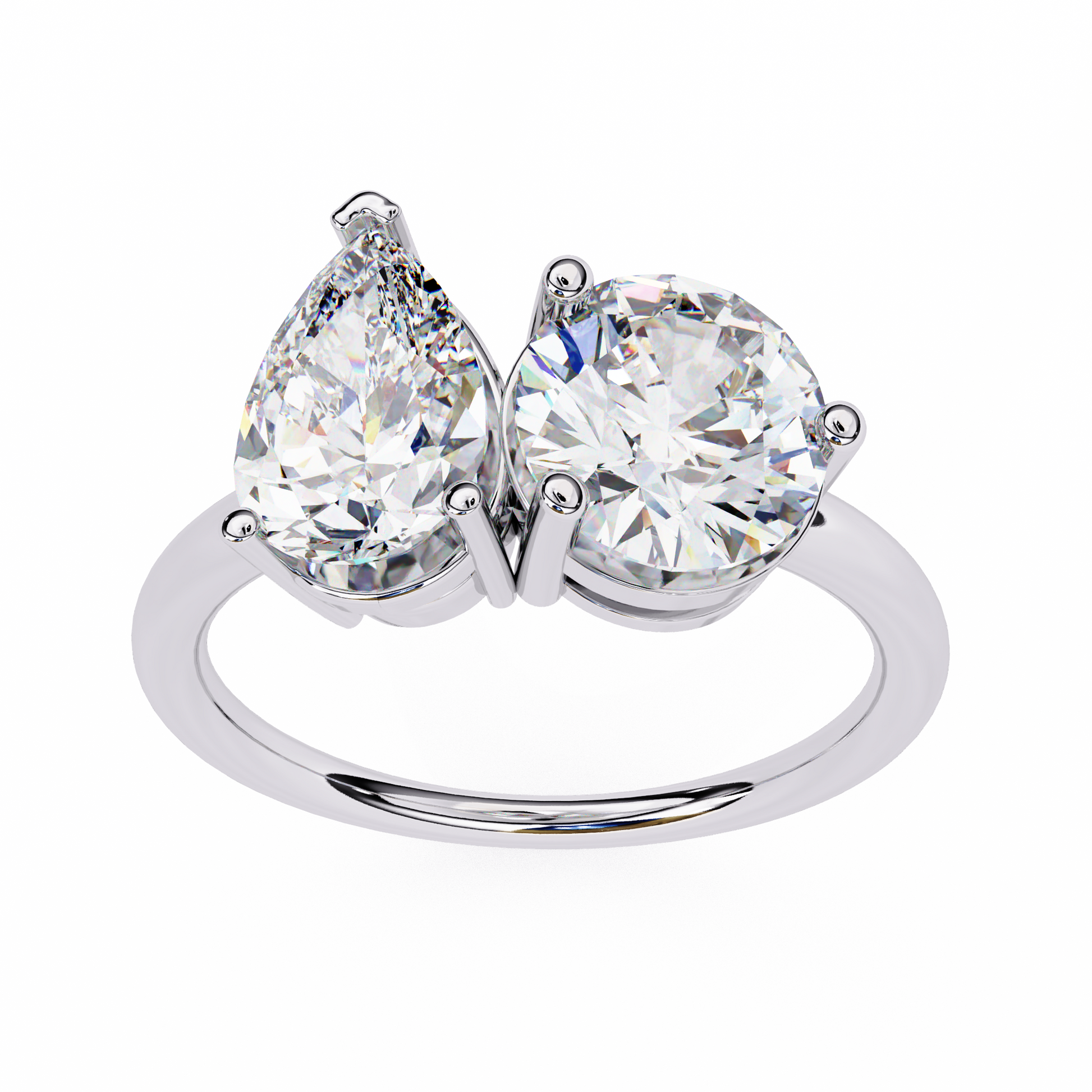 14K White Gold
