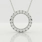 14K White Gold