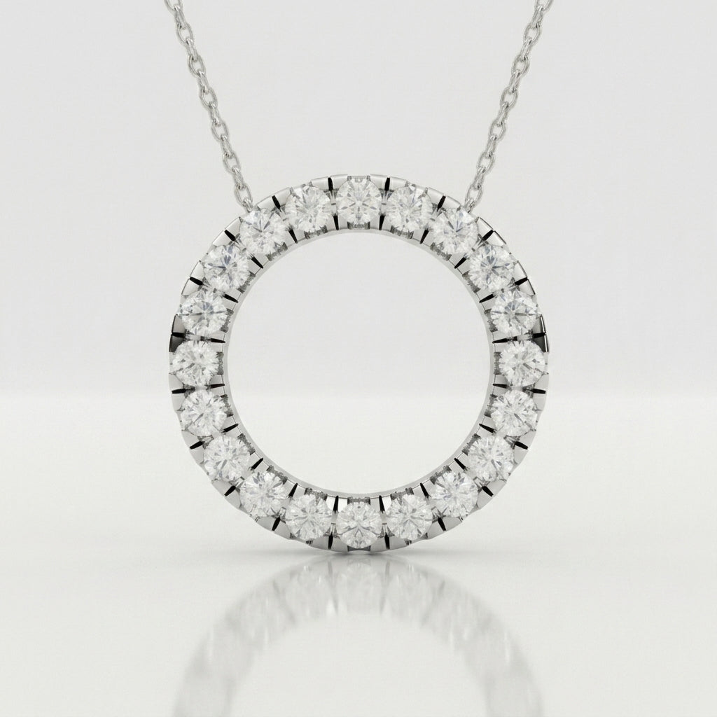14K White Gold