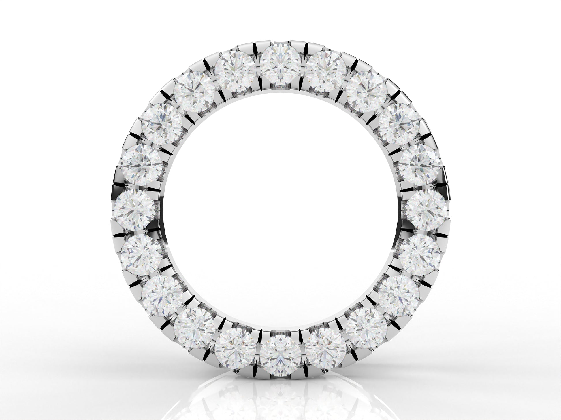 14K White Gold