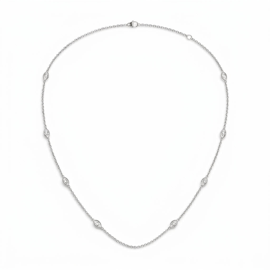 14K White Gold