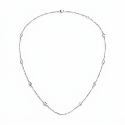 14K White Gold