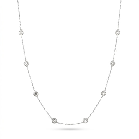 14K White Gold