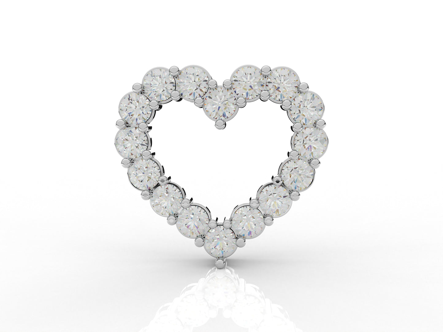 14K White Gold