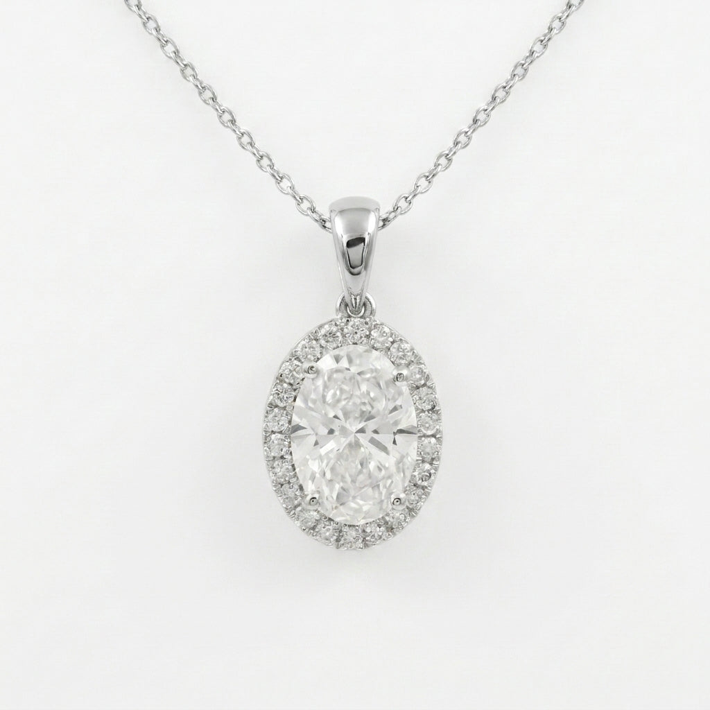 14K White Gold