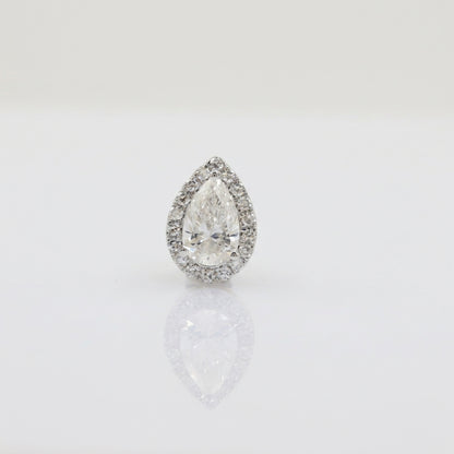 14K White Gold