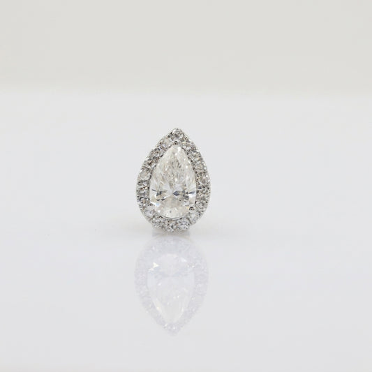 14K White Gold