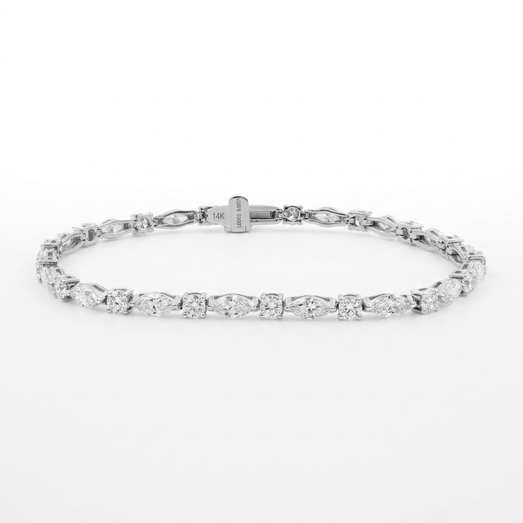 14K White Gold