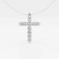14K White Gold